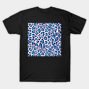 Turquoise Leopard Print T-Shirt